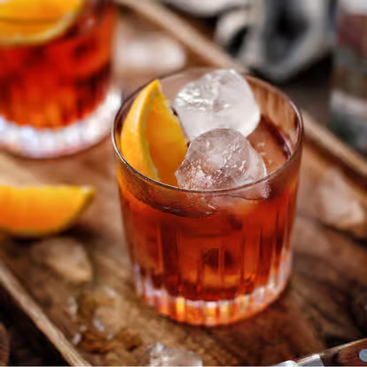 Negroni on the rocks